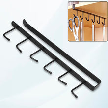 Metal Multifunctional Cabinet Storage Organize 6 Hook Rack For Hanging (1 Pc / Big)