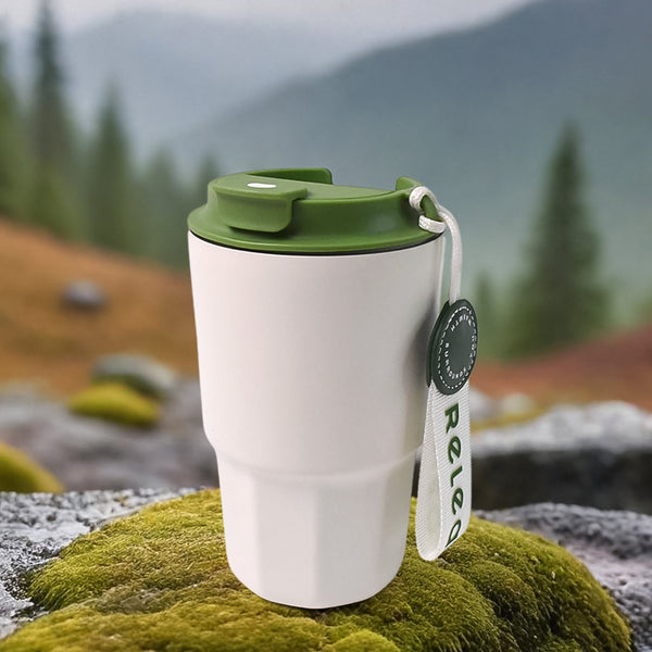 Thermos Cup Stainless Steel Cold Coffee Cup (460Ml Approx)