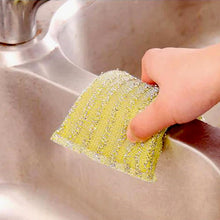 Microfiber Kitchen Cleaning Set - 6-Piece Sponge & Scouring Pad Collection