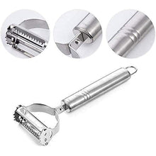 3 In 1 Stainless Steel Vegetable and Fruit Peeler Set (3 Pcs Set)